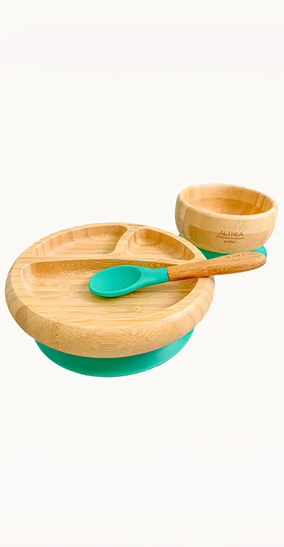 Vajilla-de-bambú-natural-3-piezas-verde-01