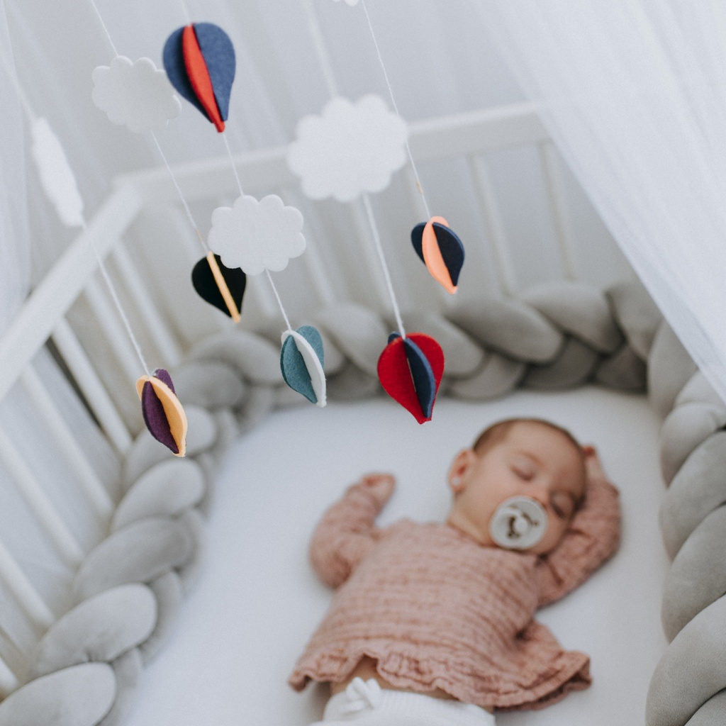 Móvil de cuna para bebés - Globo Aerostático_1