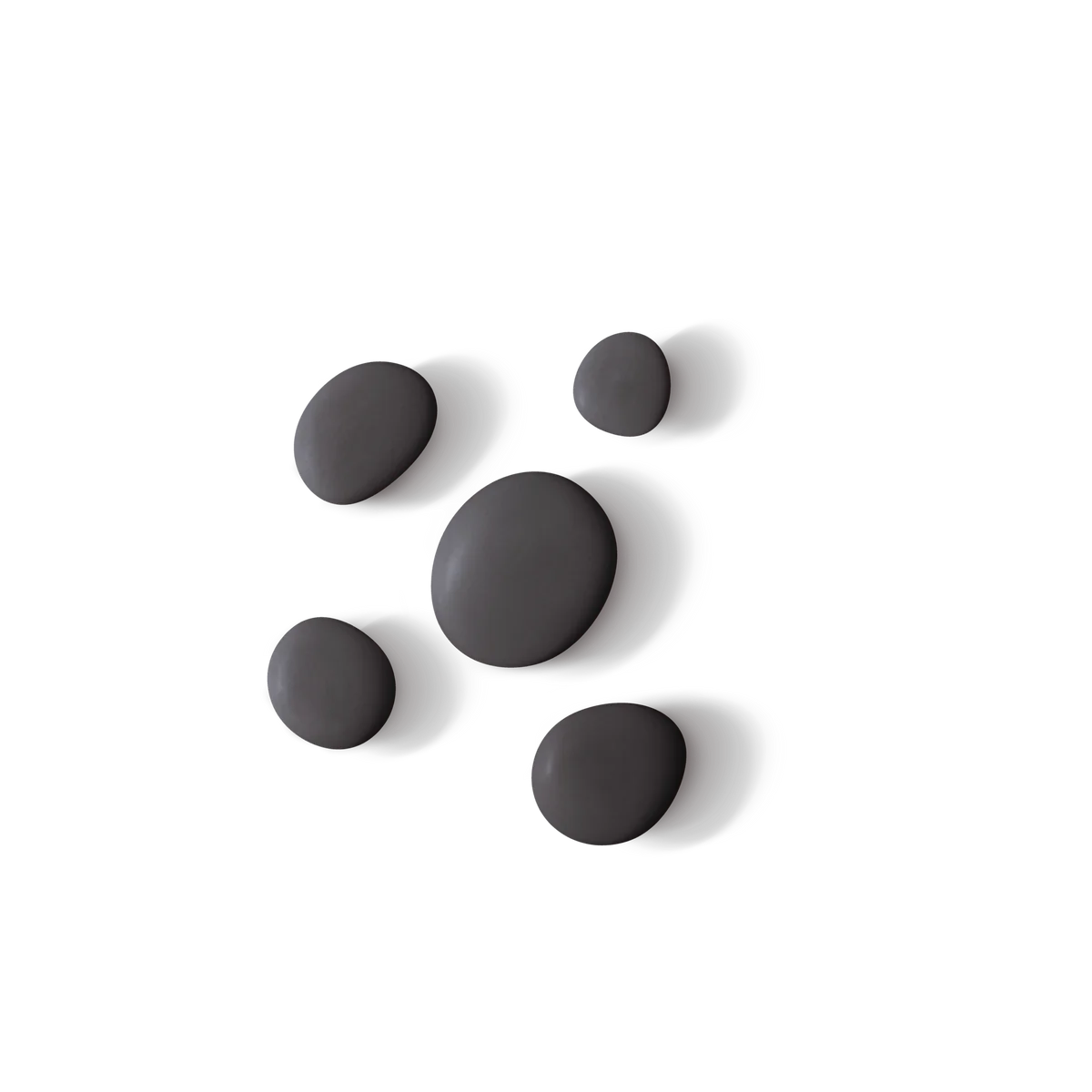 5 redondo negro