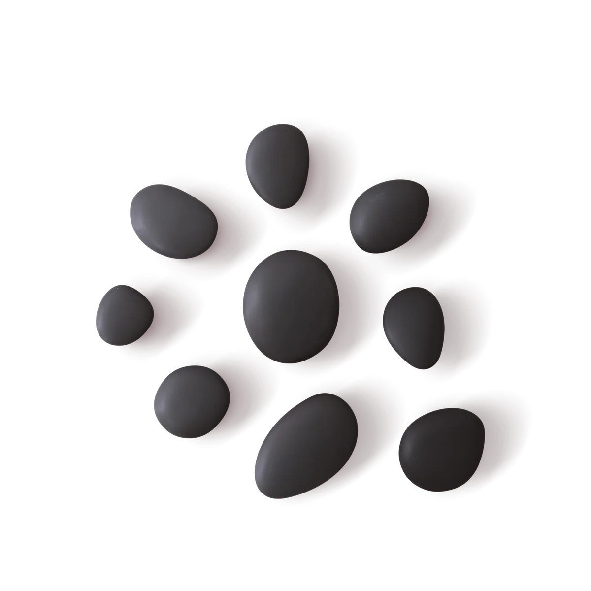 set de 9 negro