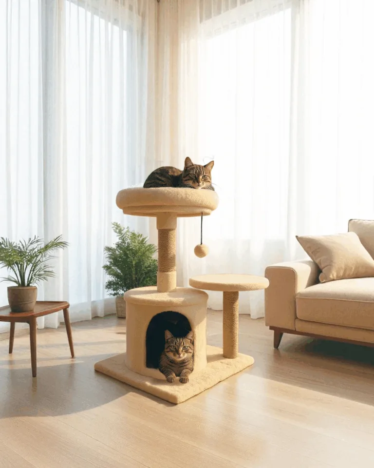 Torres para gatos: diseño, estabilidad y confort para su mundo vertical