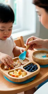 Vajilla de bambú natural - 4 piezas